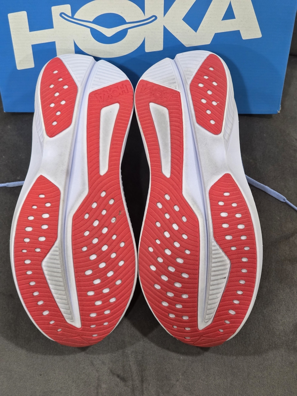 Womens Hoka Mach 6 Running Shoes 6.5 Like New - Picture 3 of 5